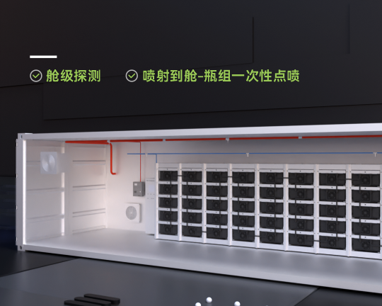 20尺風冷電池儲能消防方案 20尺風冷電池儲能消防方案