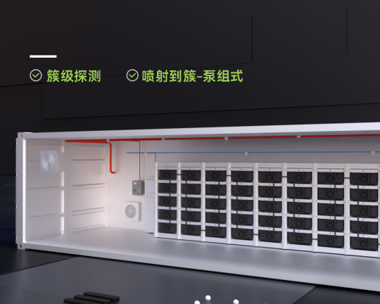 30尺風冷電池集裝箱儲能滅火系統(tǒng) 30尺風冷電池集裝箱儲能滅火系統(tǒng)